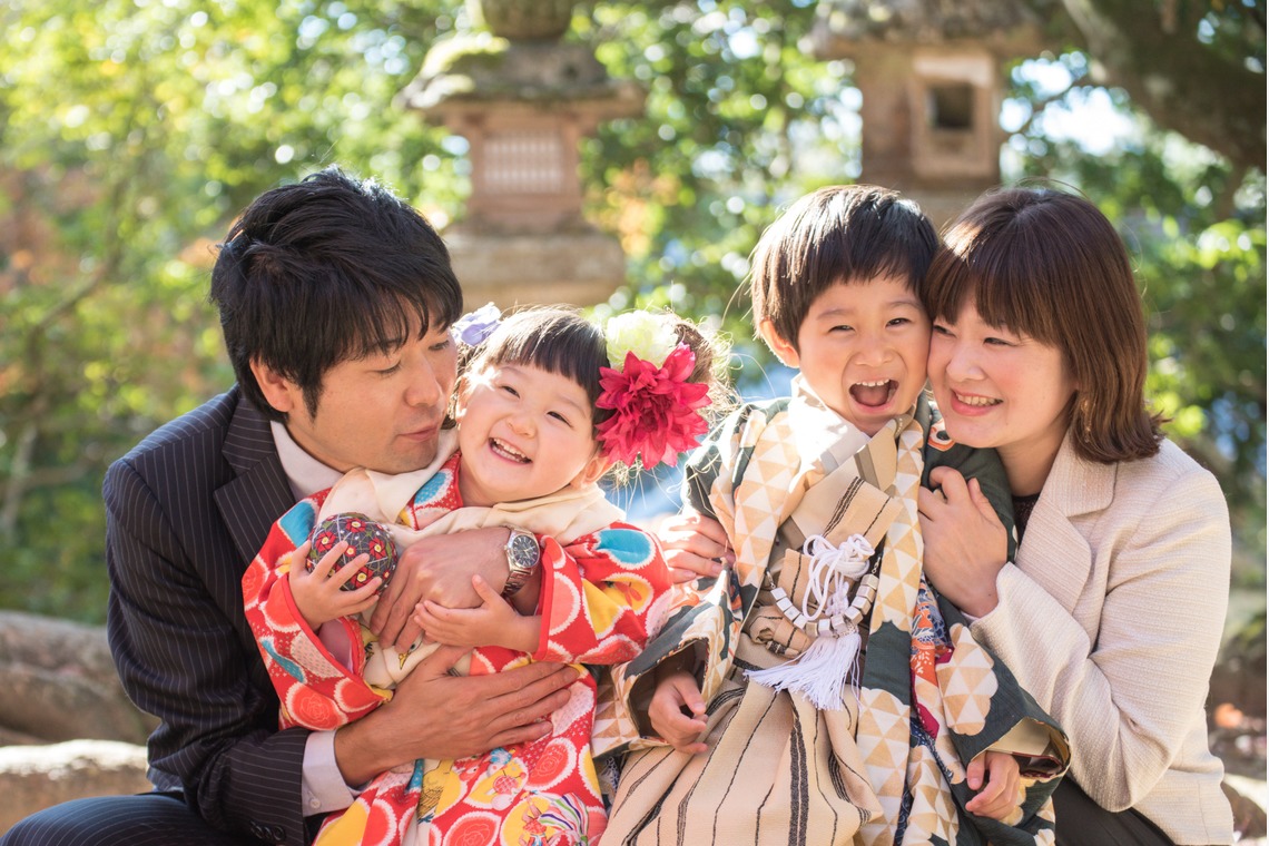 まんまるフォトが撮影した「七五三写真」の写真