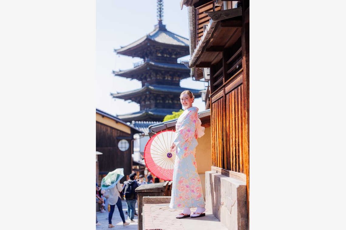 大阪フォトファクトリーが撮影した「着物ロケ撮影」の写真