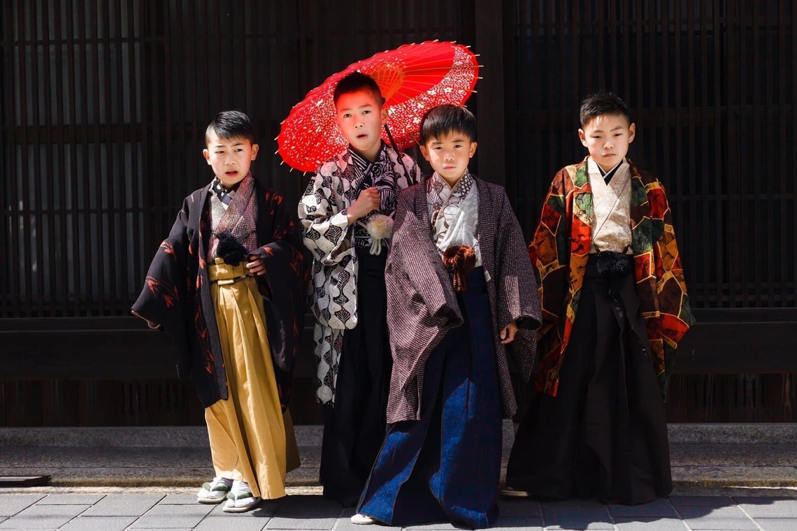 中井企画が撮影した「ハーフ成人式」の写真