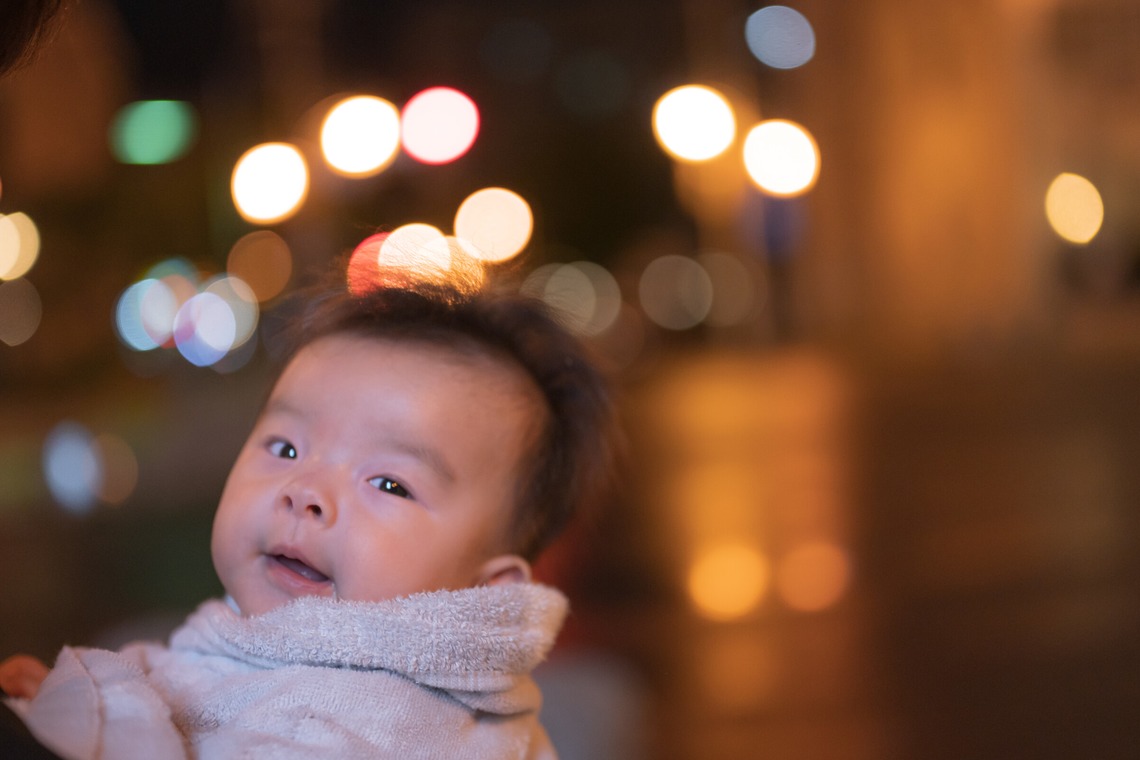 高木勇斗が出張撮影した家族写真(キッズ,ベビーフォト)などが写った「赤ちゃん」の家族写真
