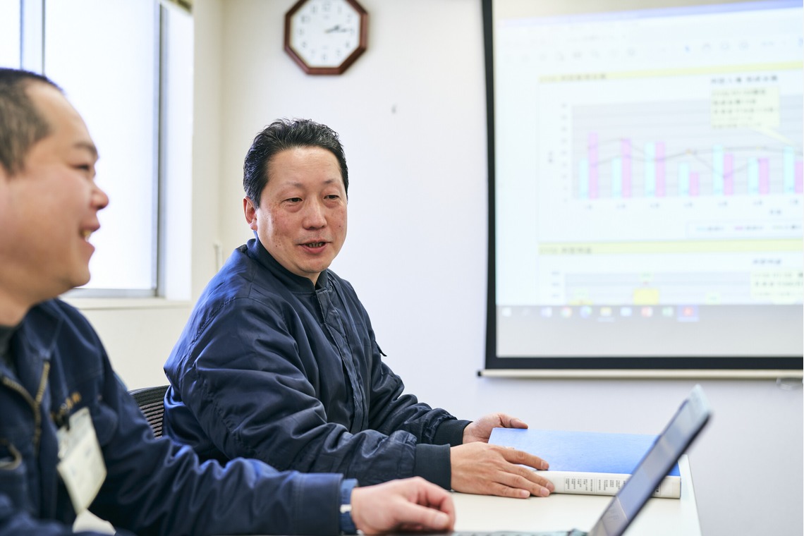 大橋裕紀が撮影した「工場の取材撮影」の写真