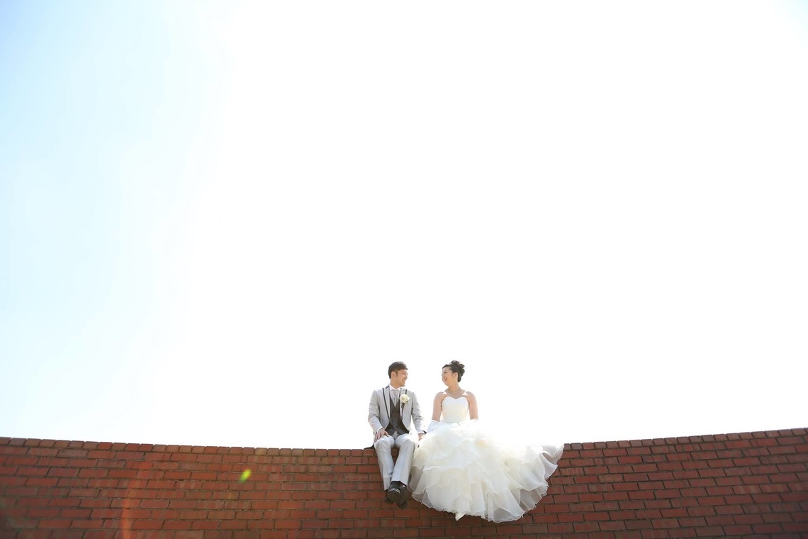 Photo of outdoor pre wedding photos taken by STUDIO AQUA