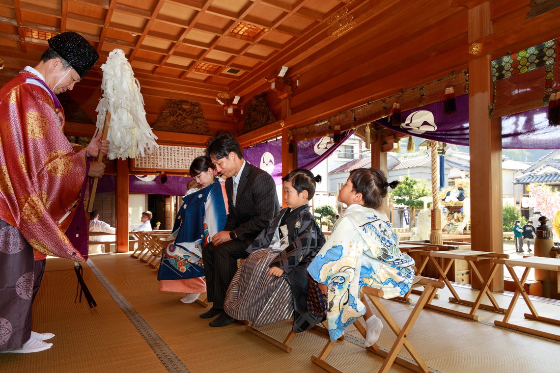 真方　祥が撮影した「お宮参り・お食い初め写真」の写真