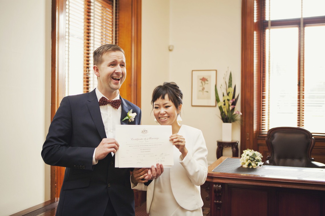 Rina Smile Photography（Rina Kakioka Kusters）が撮影した「海外ウェディングメルボルン＠CBD, Melbourne」の写真