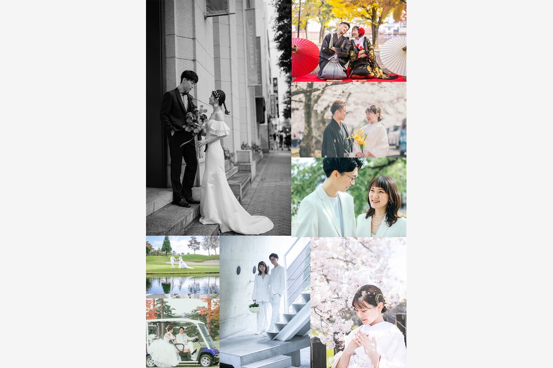 MilleKeyが撮影した「ウェディングフォト」の写真