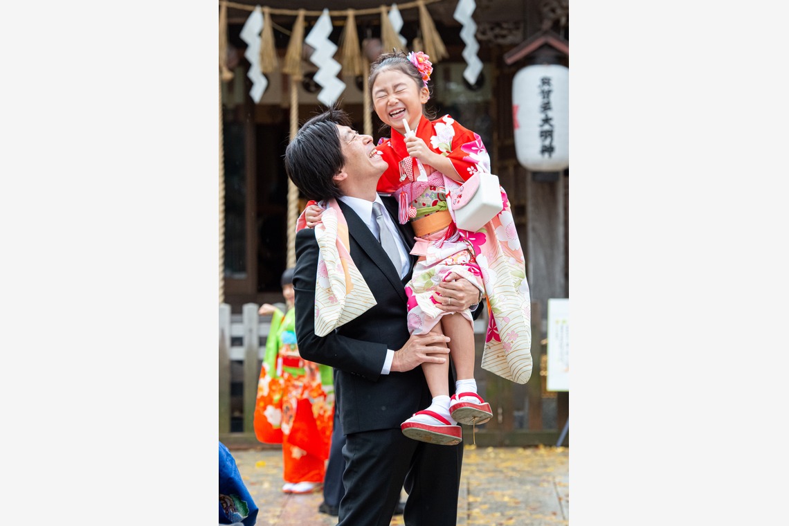 松井和幸が撮影した写真のアルバム「七五三」