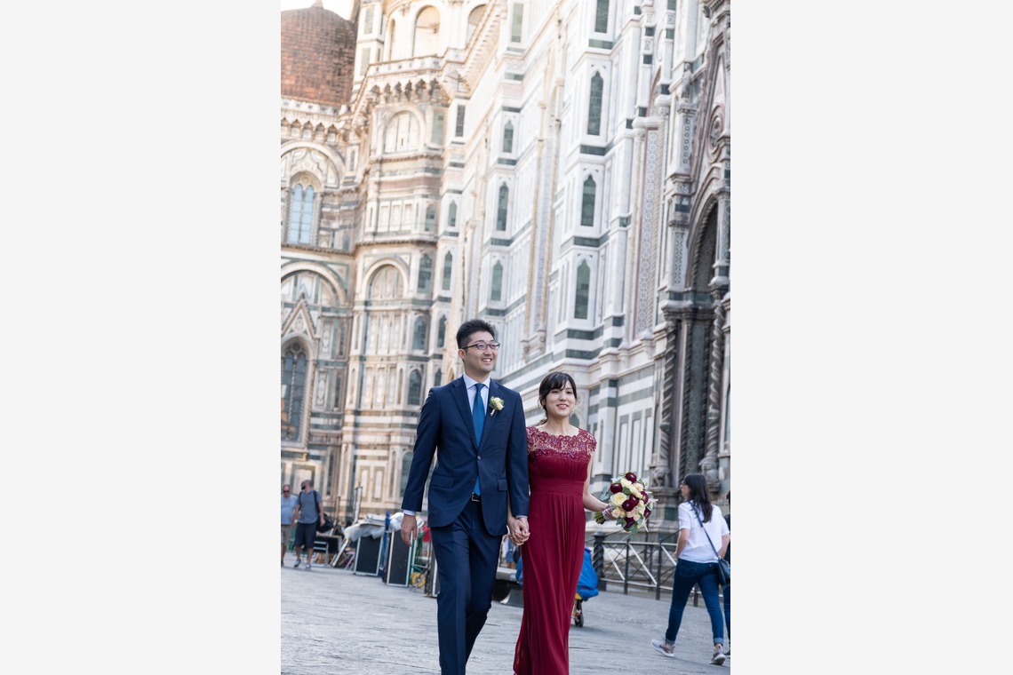 Album of the Wedding, Bridal taken by MOMO - フィレンツェ　ウェディング　ロケーションフォト