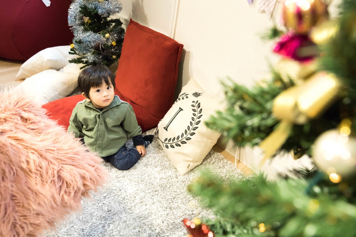 髙栁豪志が撮影した家族写真の出張撮影のアルバム「クリスマス撮影会2」