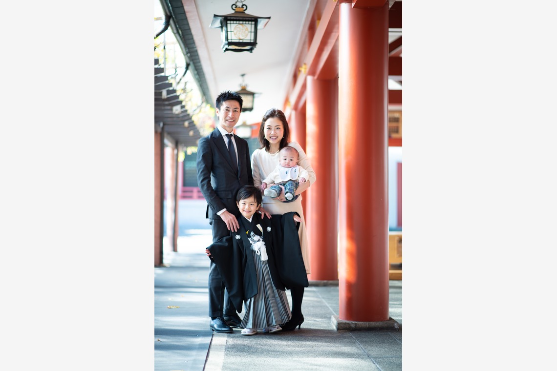 サキヤマ リエが撮影した写真のアルバム「5才男の子・笑顔いっぱいの七五三＠日枝神社」