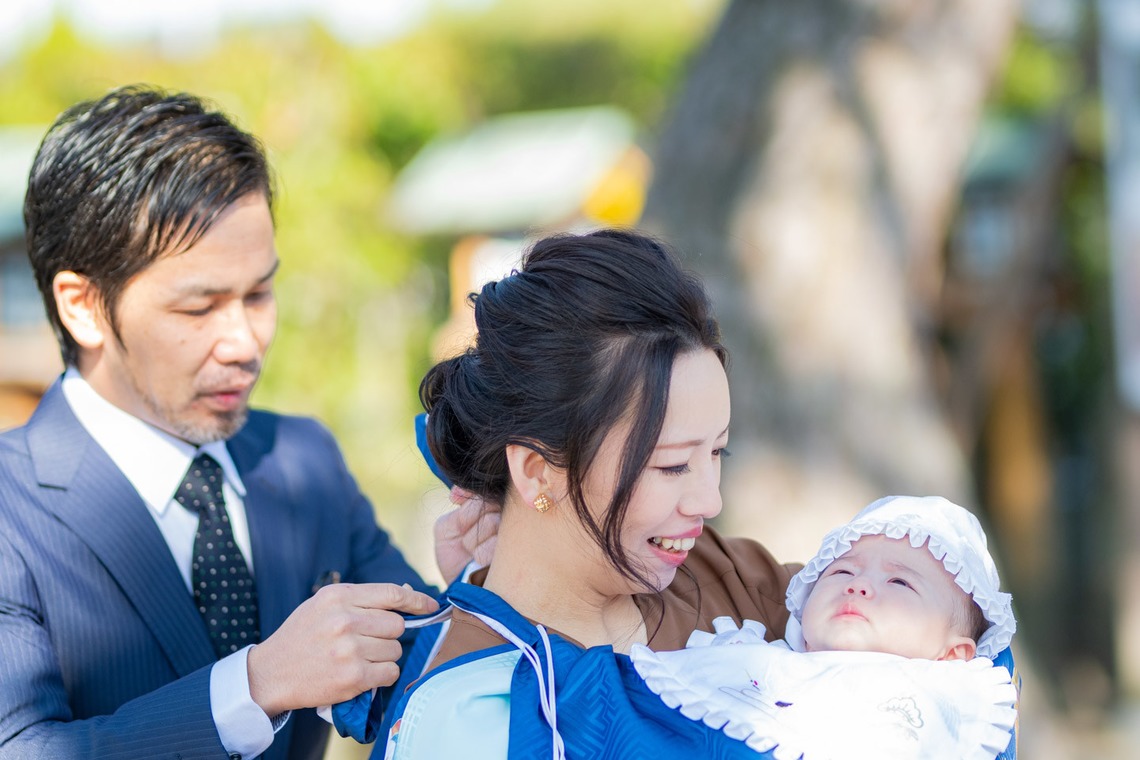 Photo Project PHOTO-ONが撮影した前撮り/後撮り出張撮影のアルバム「宮参りでの撮影サンプル」