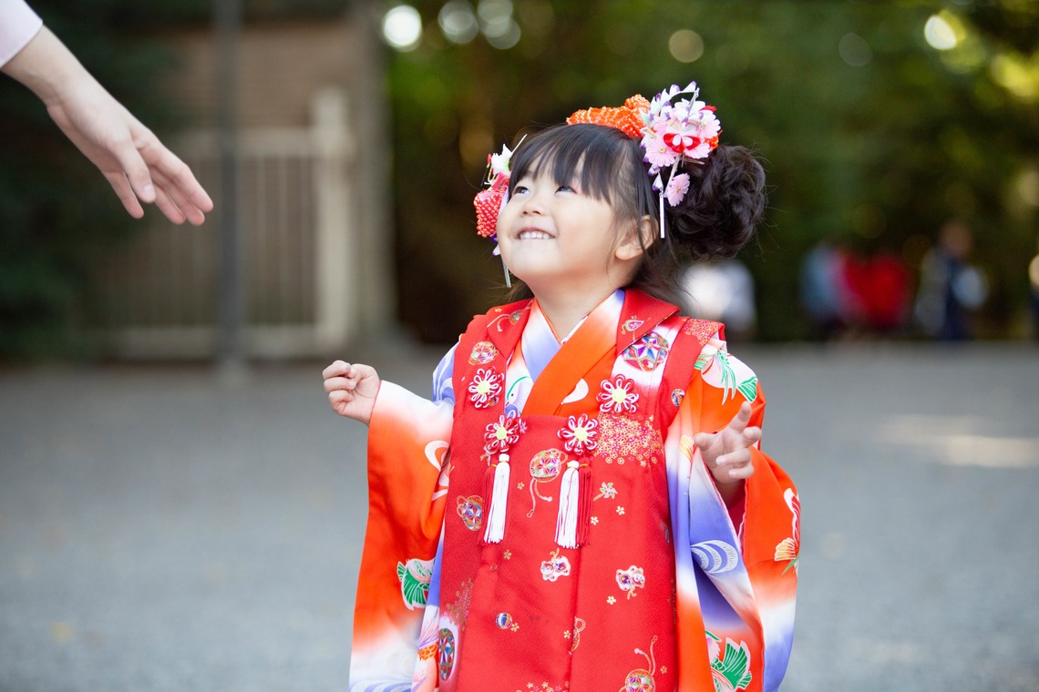 MTワークスが出張撮影した家族写真(キッズ,ベビーフォト)などが写った「七五三」の家族写真