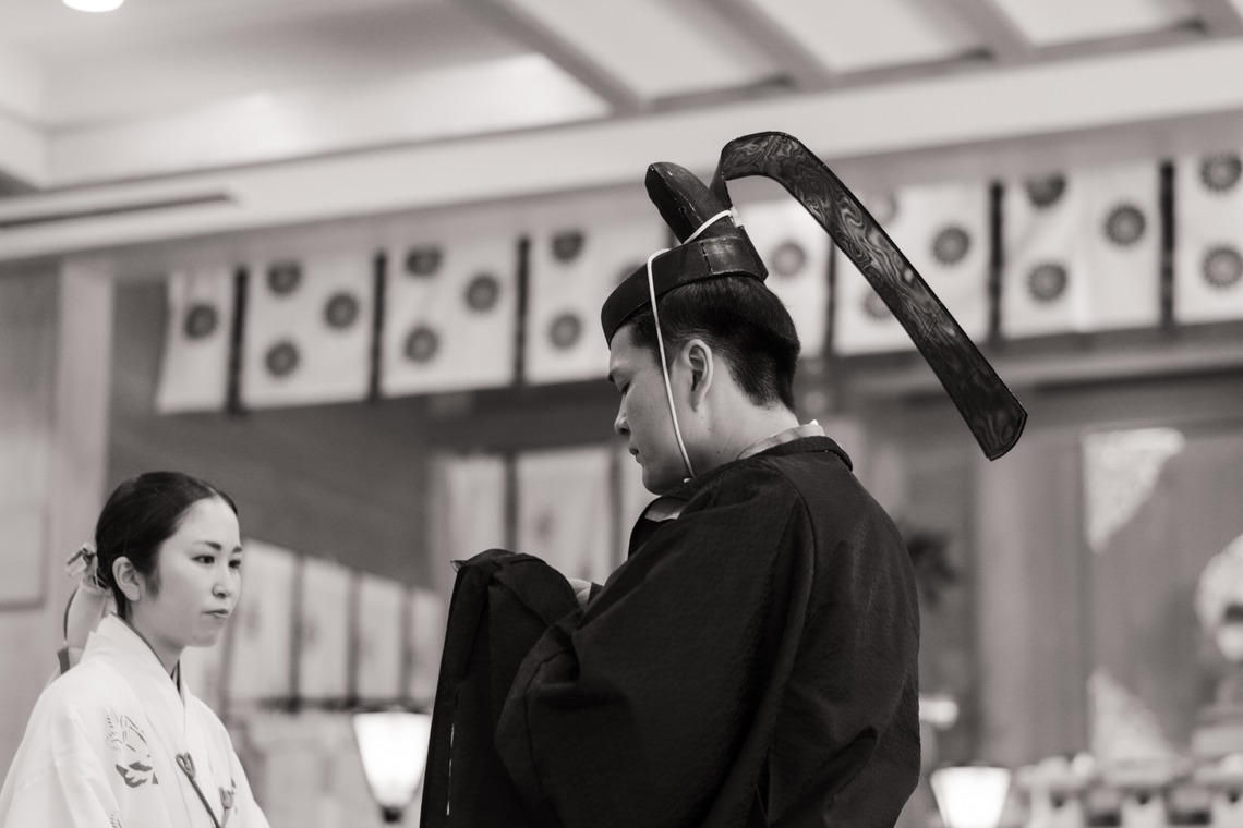 大坪幹武が撮影した「婚礼」の写真