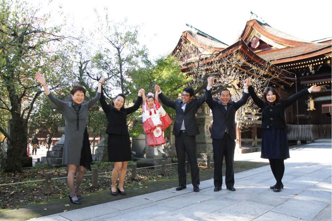 スマイルハンターが撮影した「七五三ロケーション撮影」の写真