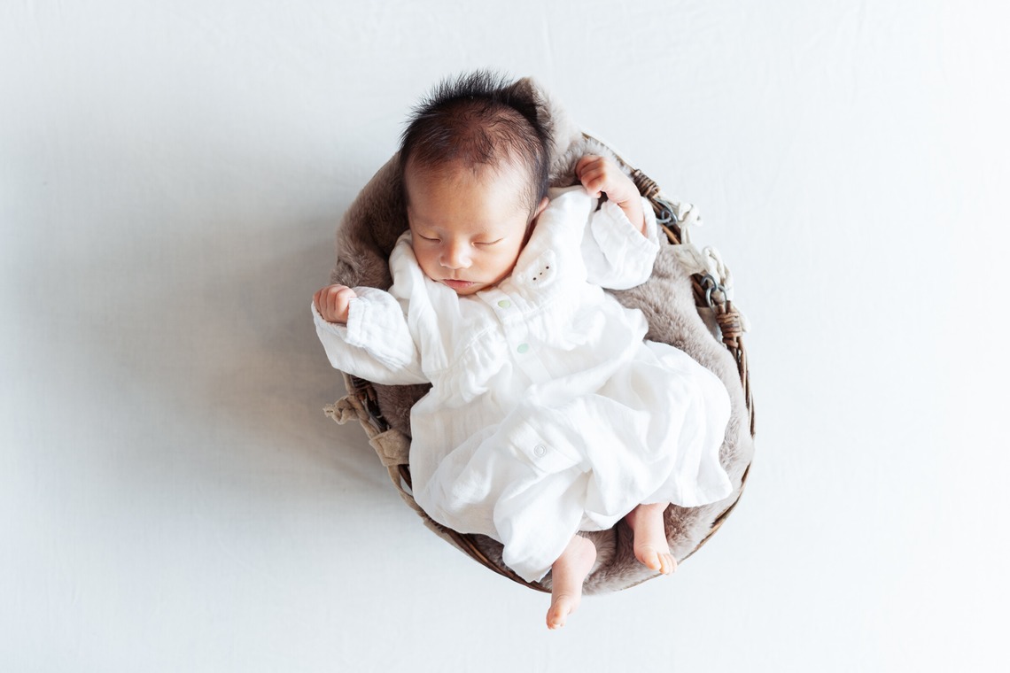 シコロハルナが撮影した「ニューボーンフォト」の写真