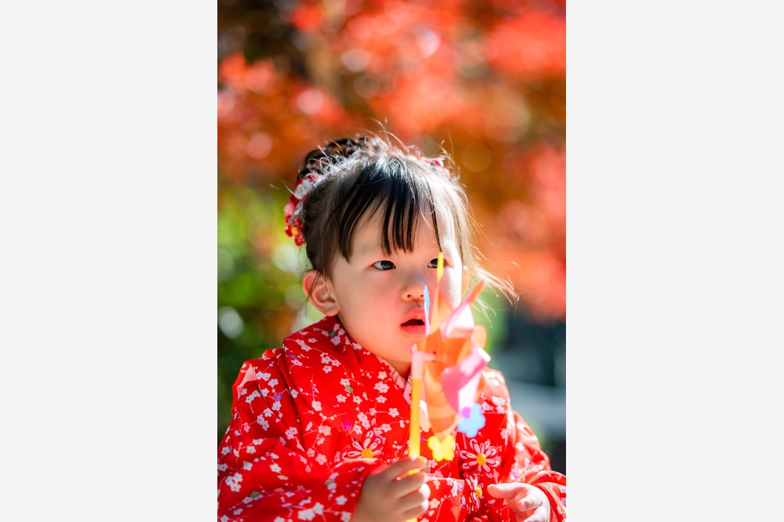 maruが撮影した写真のアルバム「お寺で七五三」