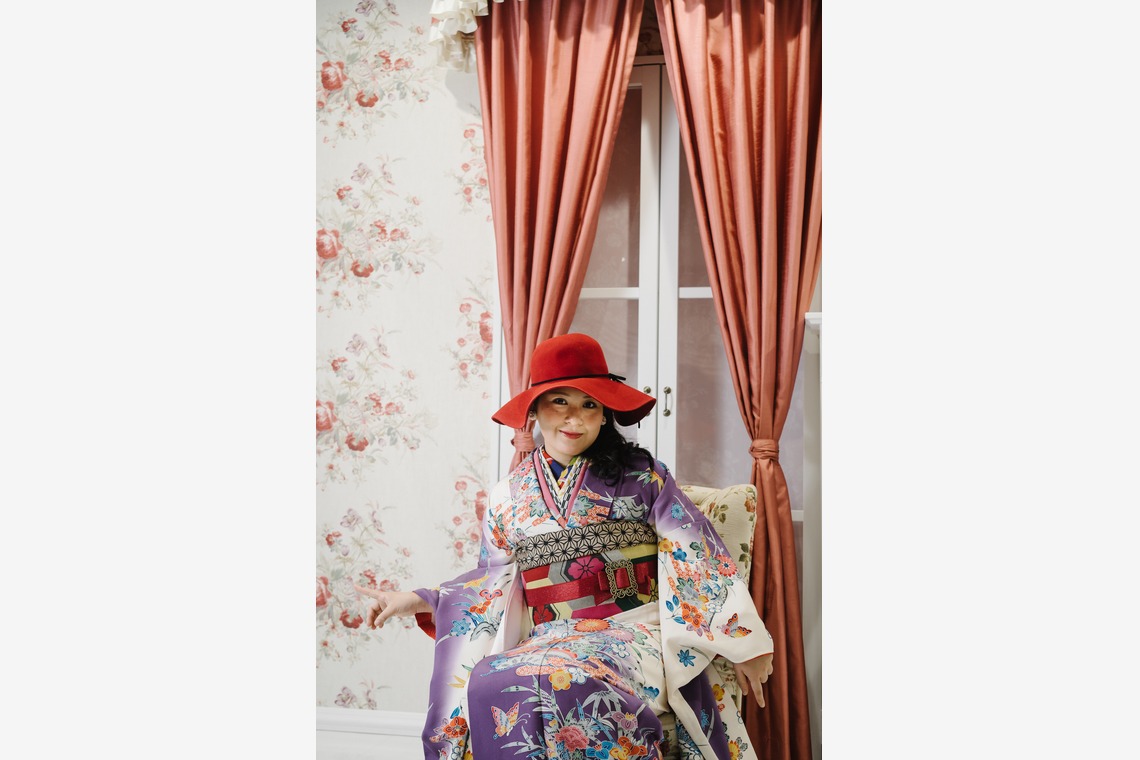 アトリエ　エピカ/清水　一哉が出張撮影した家族写真(キッズ,ベビーフォト)などが写った「成人前撮り　＠都内スタジオ」の家族写真