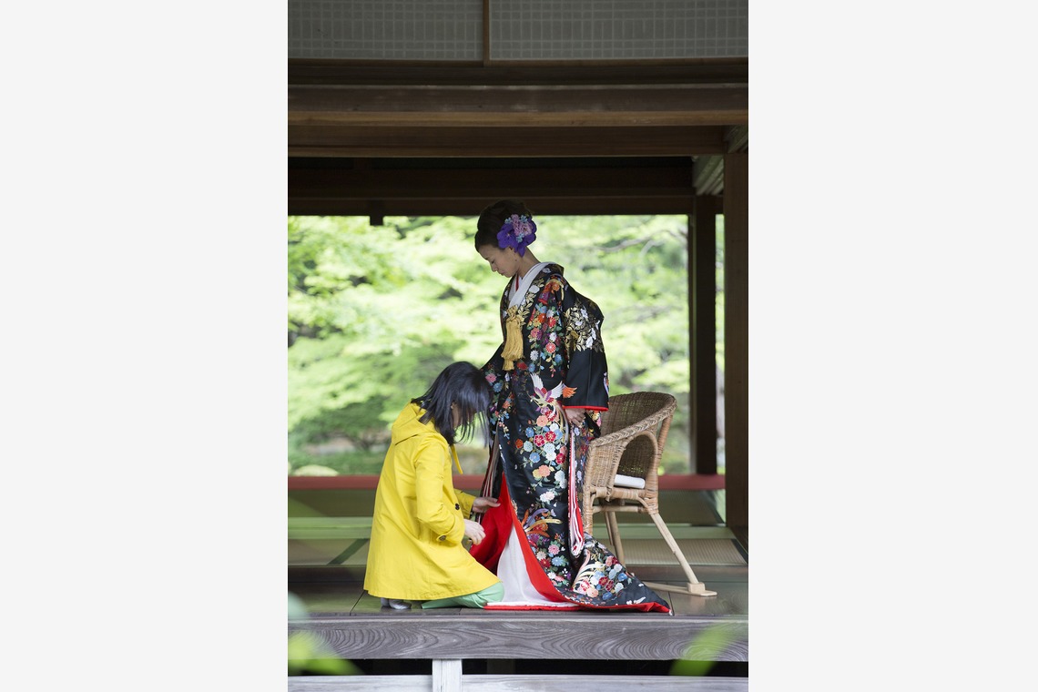 オフィスワイエス（SHO YAMAOKA）が撮影した「豪農のお屋敷和装ロケ」の写真