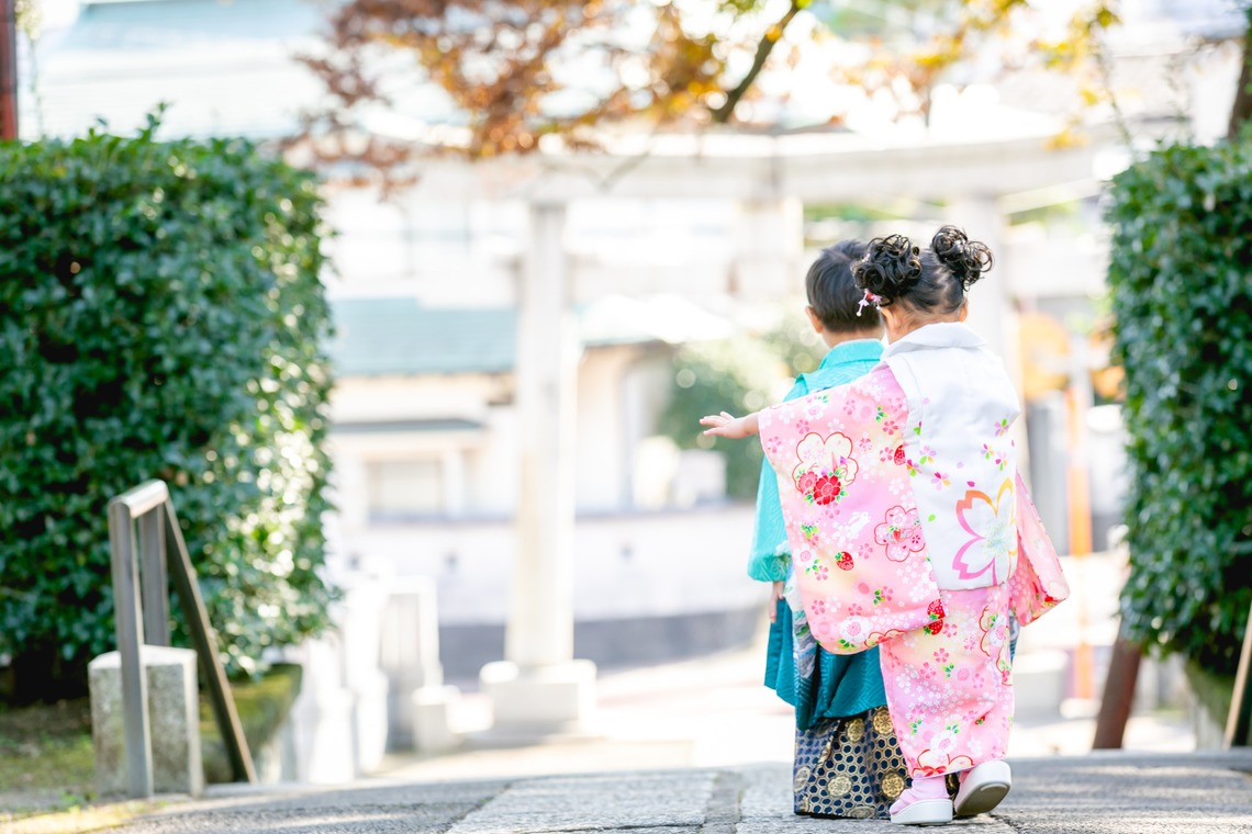 meganecco Photographyが出張撮影した家族写真(キッズ,ベビーフォト)などが写った「七五三出張撮影@東京」の家族写真