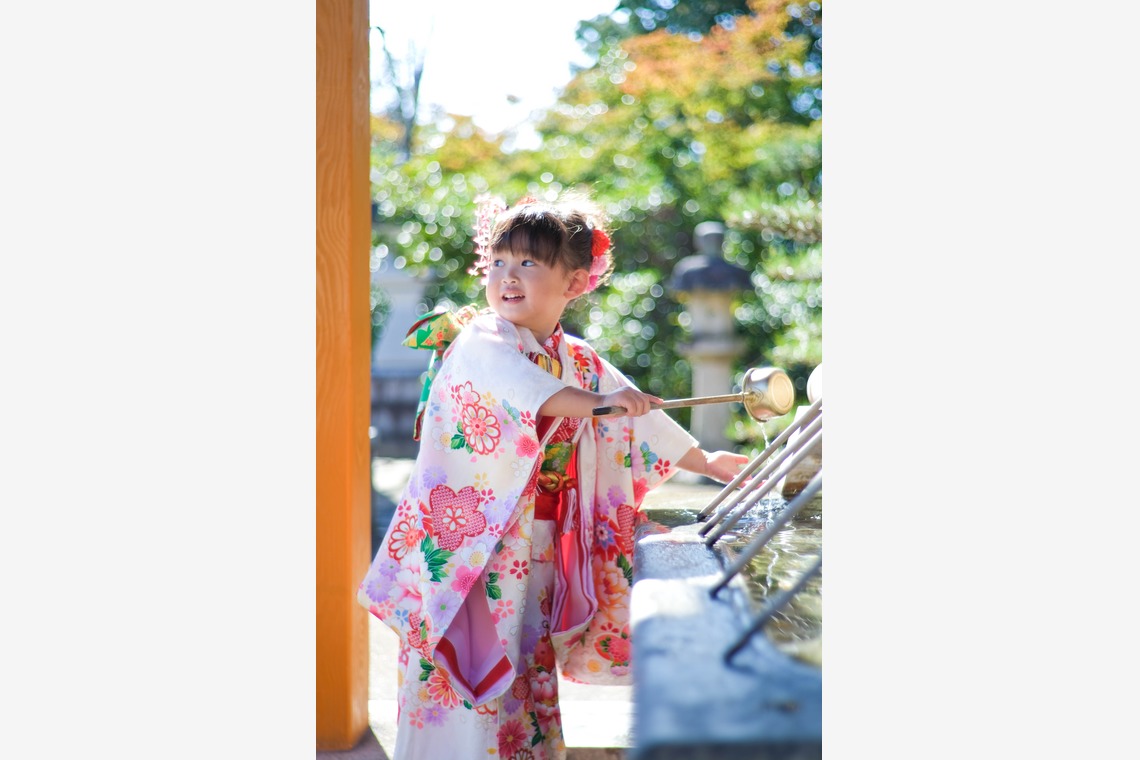 プロカメラマン　竹之下　光（あきら）が撮影した写真のアルバム「七五三」
