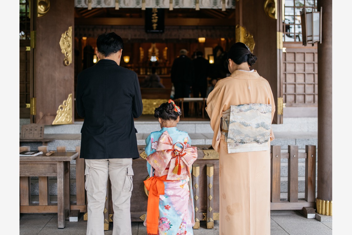 植村由理が撮影した「七五三　＠神明社　横浜」の写真