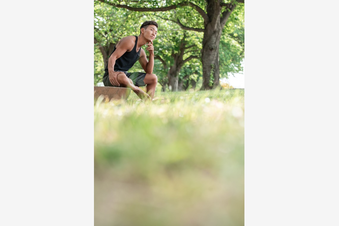 mpty photoが撮影した「パーソナルトレーナーさん　ロケーション撮影」の写真