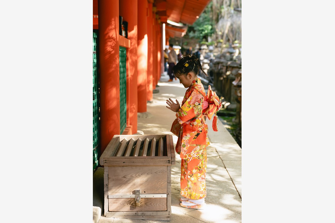 Tatsuyaが出張撮影した家族写真(キッズ,ベビーフォト)などが写った「七五三撮影」の家族写真