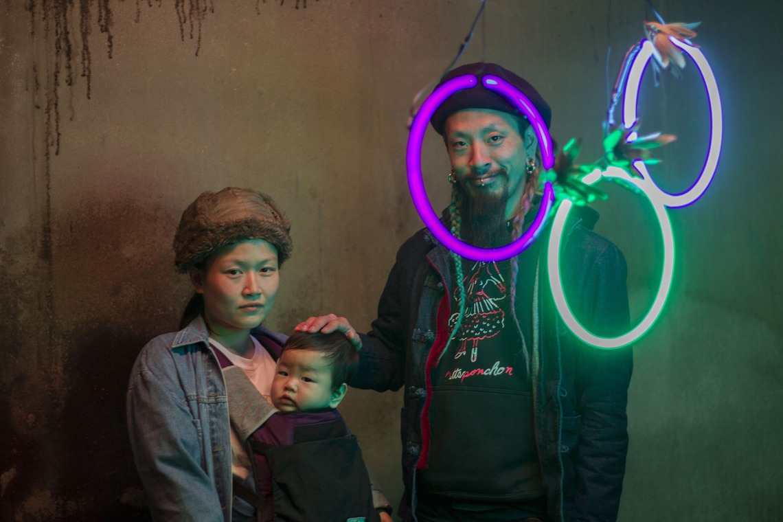 Hamuこども写真館が撮影した「大阪市西区スタジオにて家族写真」の写真