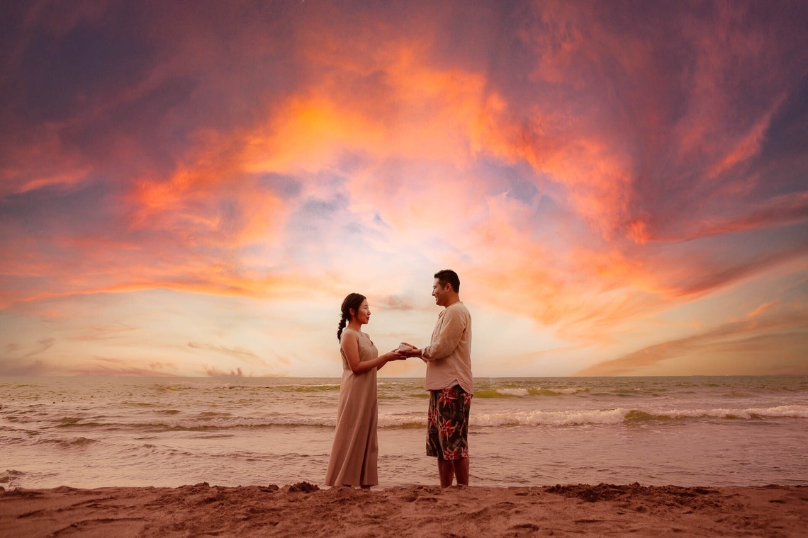 Photo of pre-wedding shoot taken by おくやま映像Labo