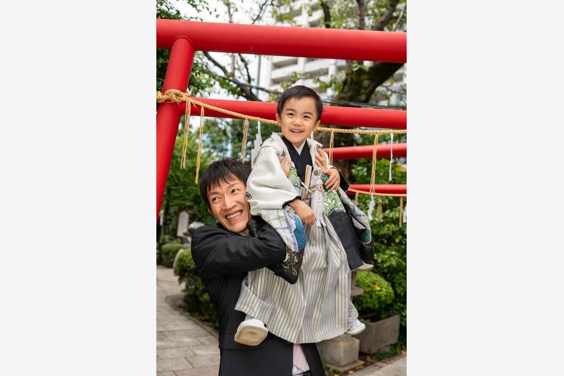 高遠が撮影した「家族写真」の写真