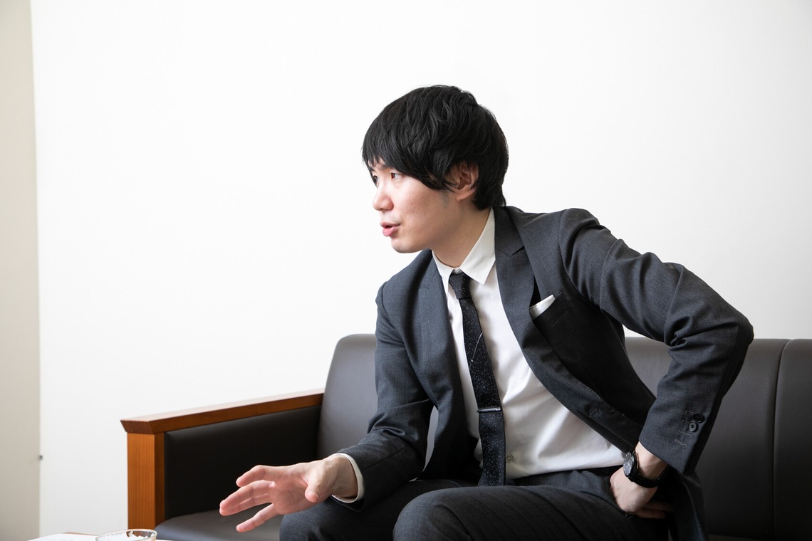 山﨑美蔓が撮影した「インタビュー取材撮影」の写真