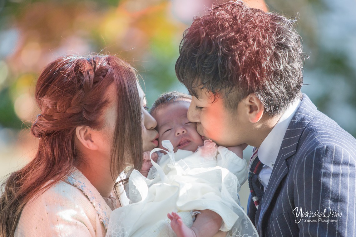 写楽堂が撮影した写真のアルバム「ニューボーン＆お宮参り」