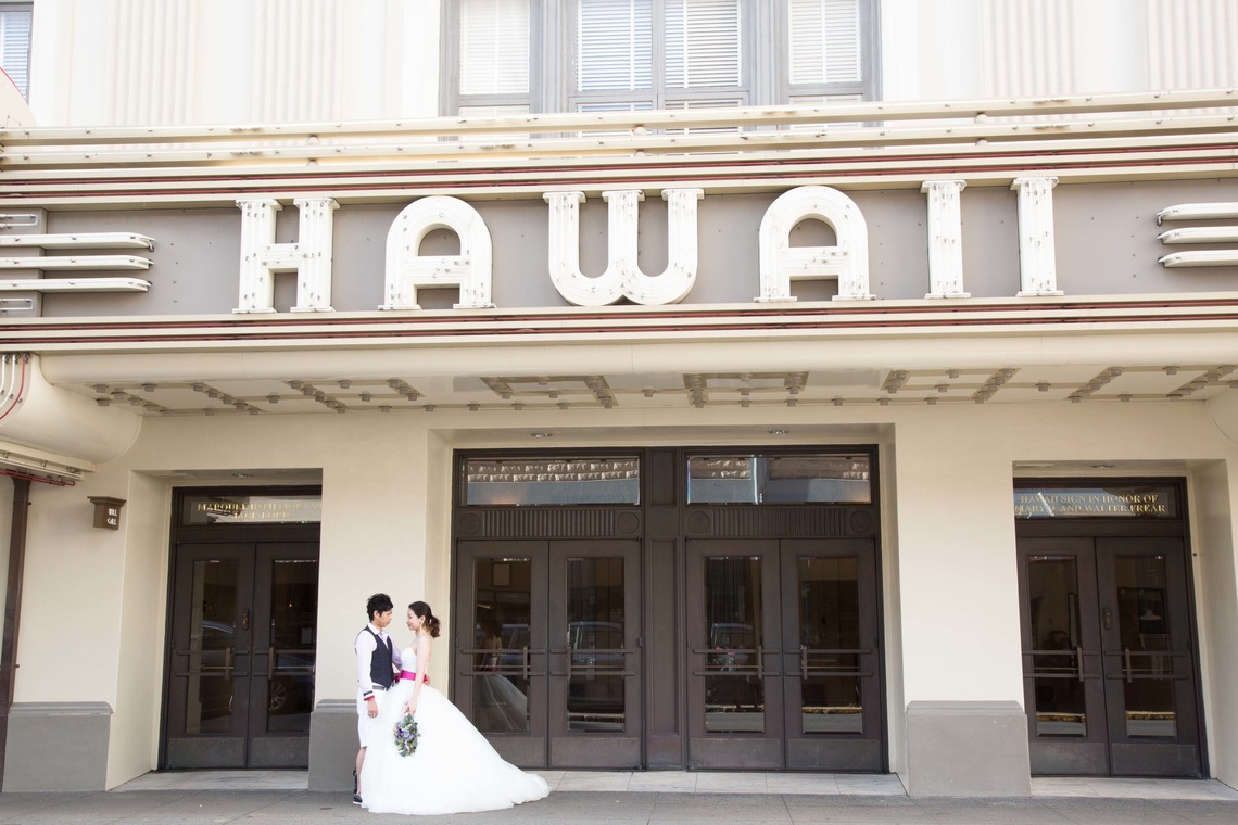 高野和希が撮影した「ハワイフォトウェディング」の写真