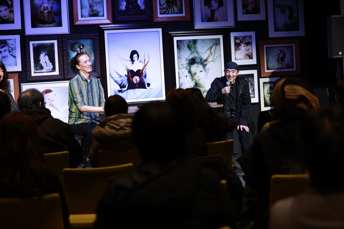 写真屋gonree　阿波根里恵が撮影した「野波浩 作品展 「ELEMENTS」」の写真