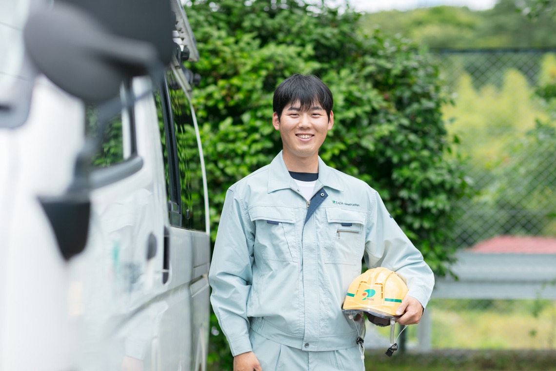 那須竜太写真事務所が撮影した「多田建設コーポレートサイト2025」の写真