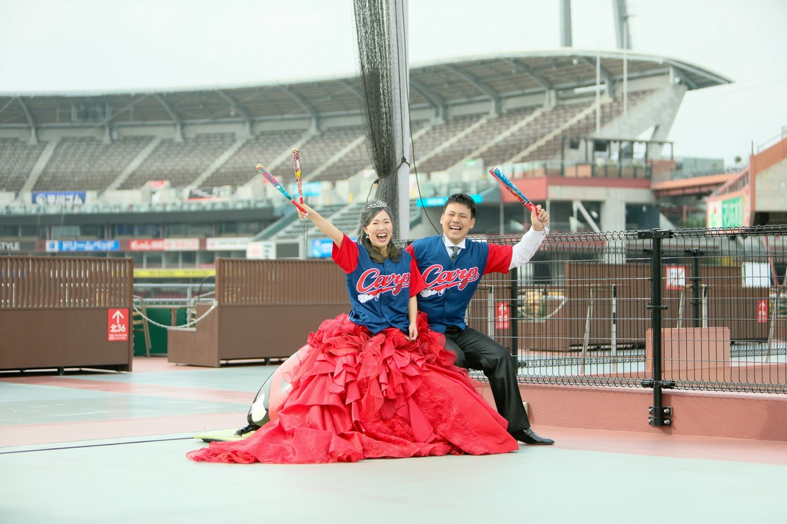 KIKIウェディングが撮影した「マツダスタジアム」の写真