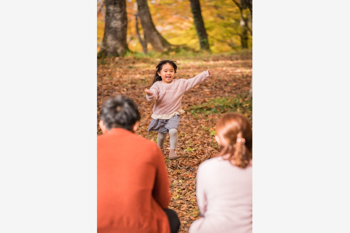 スタジオアルパルカが出張撮影した家族写真(キッズ,ベビーフォト)などが写った「家族写真」の家族写真