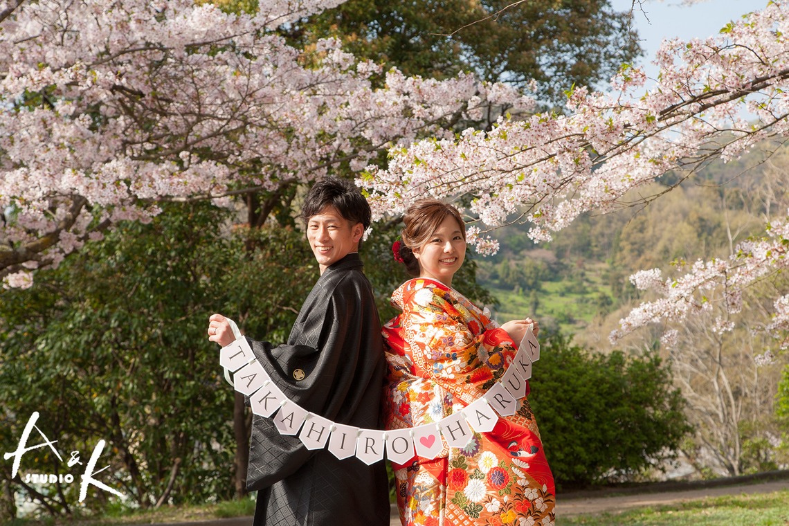 A&K STUDIO CO.,LTD.（上野 晃嗣）が撮影した「桜和装フォト」の写真
