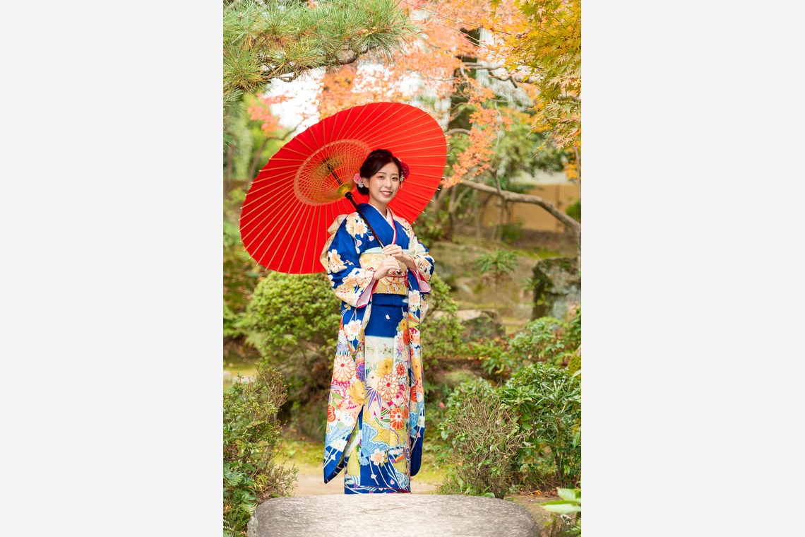 合同会社優希photoが出張撮影した家族写真(キッズ,ベビーフォト)などが写った「成人式」の家族写真