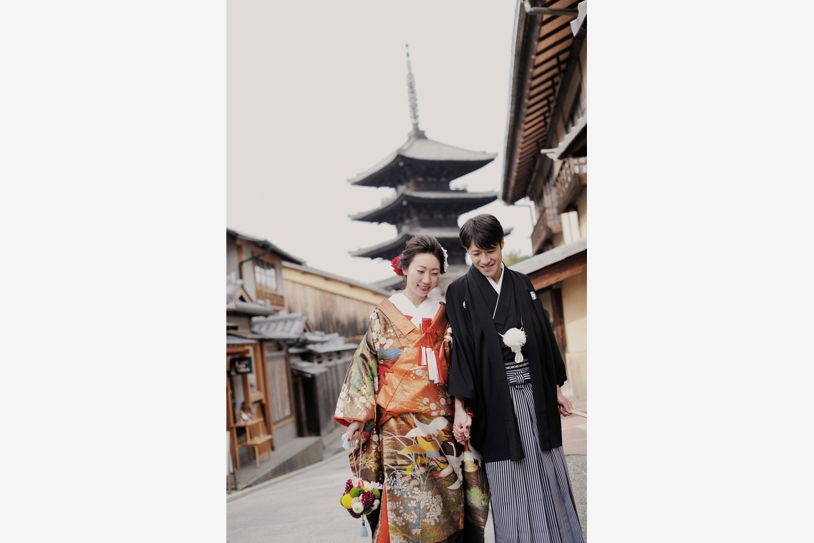 片倉写真事務所が撮影した写真のアルバム「前撮り京都」