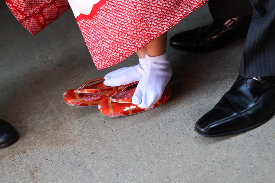 スマイルハンターが出張撮影した家族写真(キッズ,ベビーフォト)などが写った「七五三ロケーション撮影」の家族写真