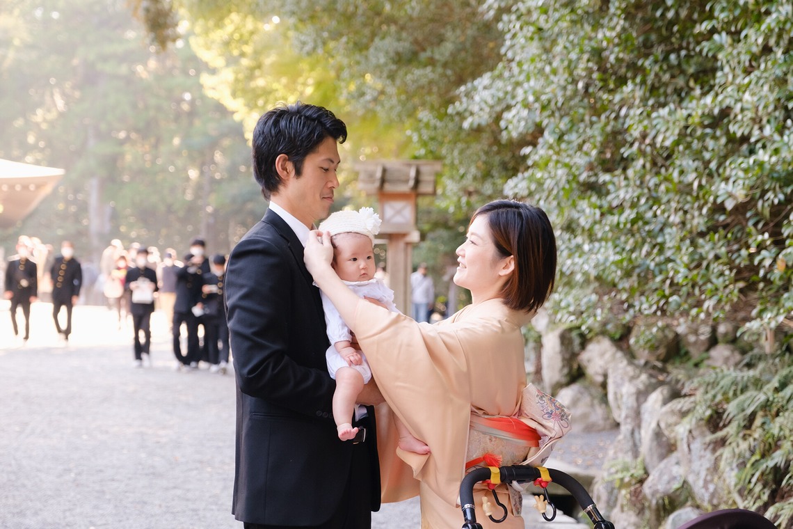 高夏写真店が撮影した「百日参りの撮影」の写真