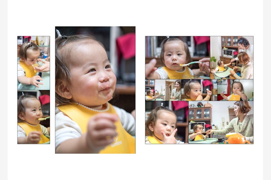 Yoppegraphy Photographic Serviceが撮影した「家族写真撮影+アルバムセット　アルバムサンプル」の写真