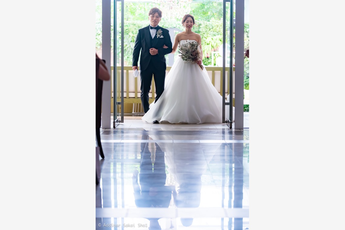 アッドスターが撮影した「ウエディングフォト」の写真