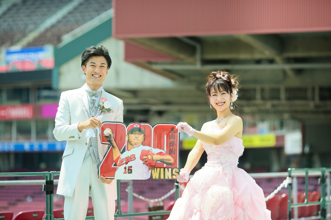 KIKIウェディングが撮影した写真のアルバム「カープ！カープ」