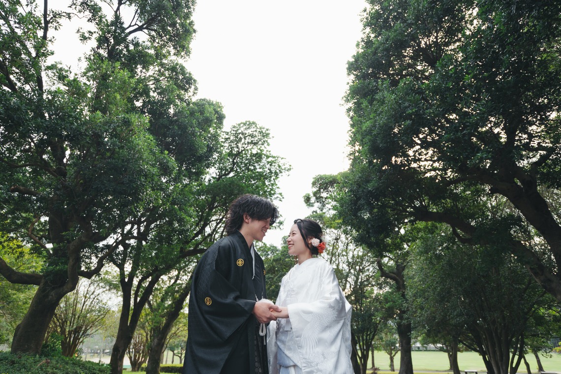 大坪幹武が撮影した「ウエディング前撮り（和装）」の写真