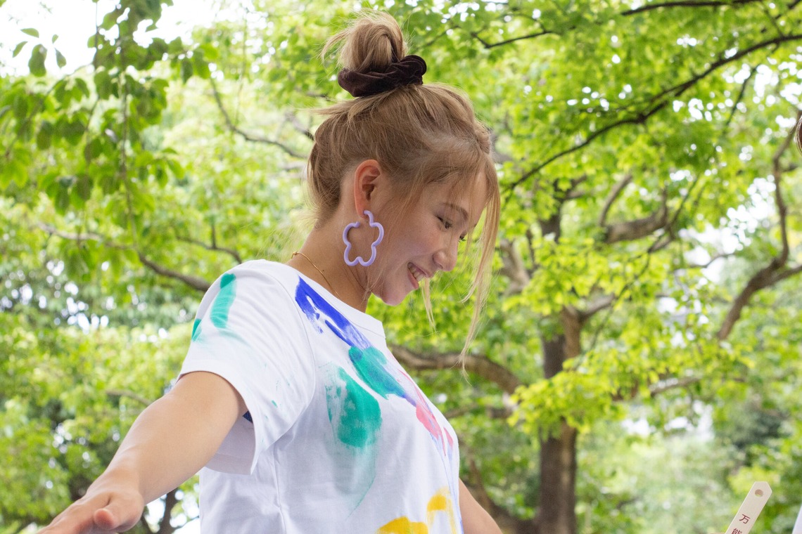 出張撮影　ラブフォト•ブーケが撮影した写真のアルバム「ペインティング＆マタニティフォト　東公園」