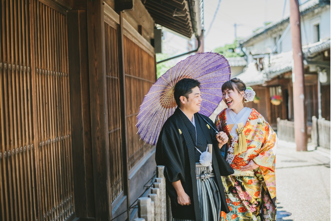 E-Weddingが撮影した「ロケーション前撮り」の写真