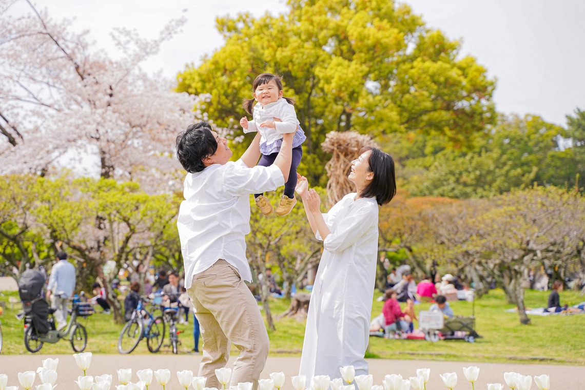 井崎　敬太が出張撮影した家族写真(キッズ,ベビーフォト)などが写った「家族写真」の家族写真