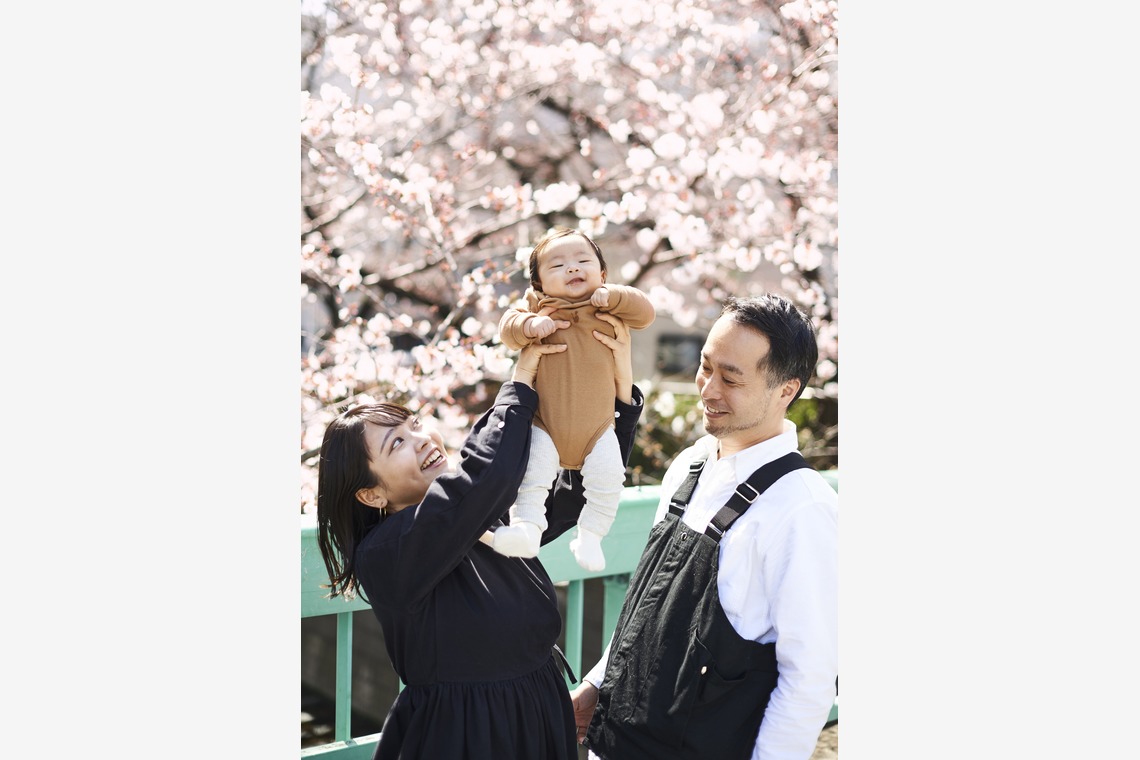 大橋裕紀が撮影した「お子さんと家族記念写真撮影」の写真
