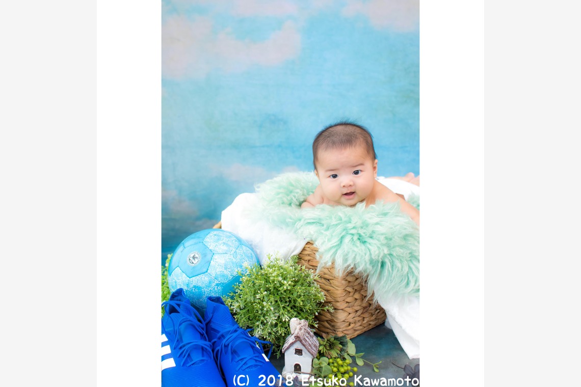 かわもとえつこが撮影したニューボーンフォトのアルバム「ニューボーンフォト」